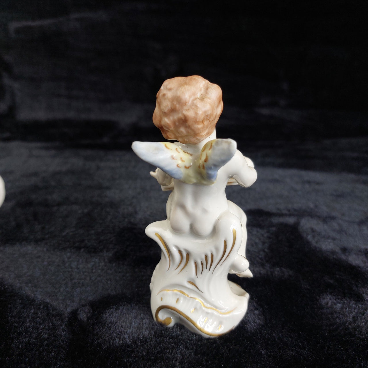 Carl Scheidig Gräfenthal Antique German Porcelain Cherub Musician Figurines Set6