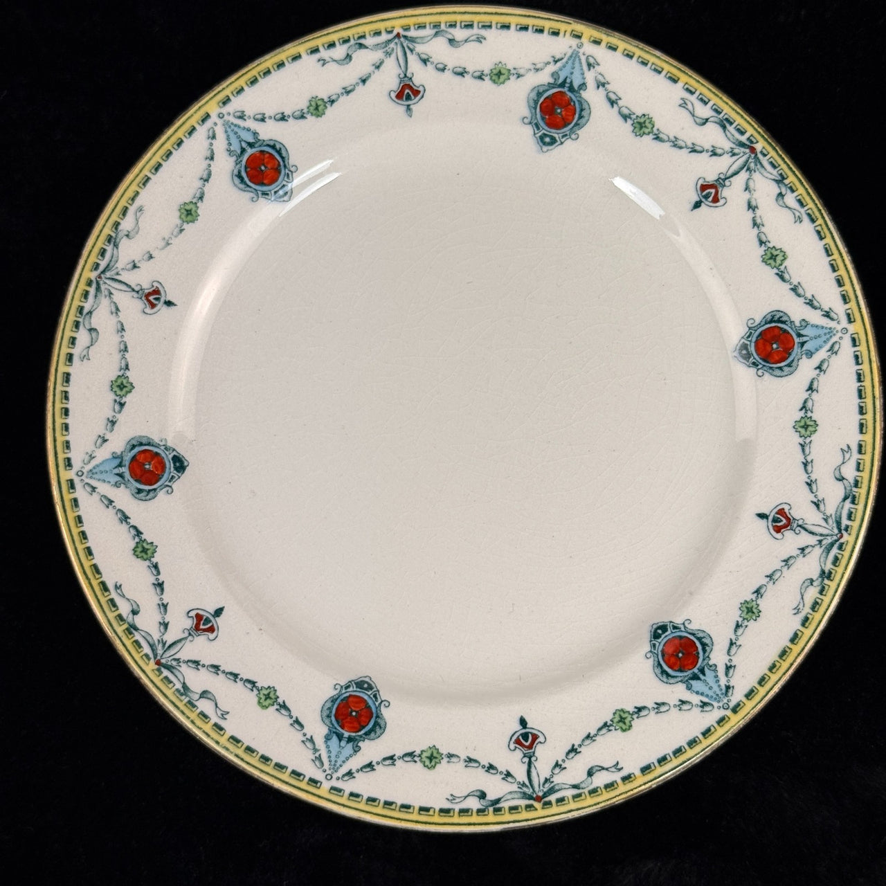 Lot of 4 Antique/Vintage Devon Ware (S. F. & Co.) "CECIL" 1204 plates Dishes13