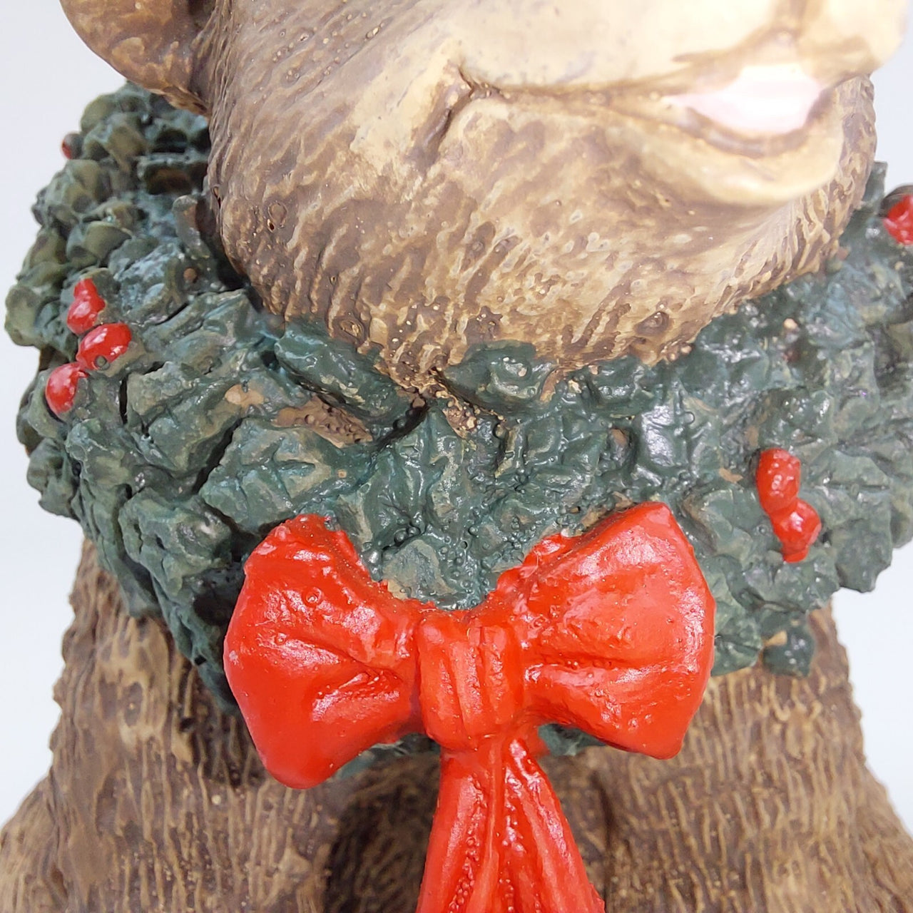 Tom Silver Rubel Deer Christmas Bear Figurine - Collectible Festive Decor Resin6