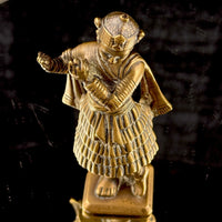 Thumbnail for Vintage / antique Indian Brass Krishna Dancing Statue â 5â Hindu Deity figur10