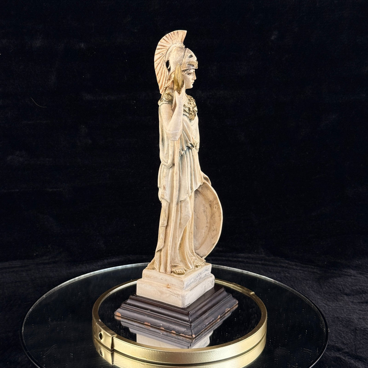 Athena Greek Goddess Statue – 10.5" Ashmolean Cast – Classical Warrior Figure.4