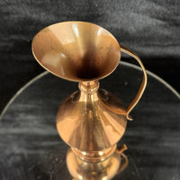 Thumbnail for Vintage Copper Pitcher Vase 8.5