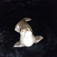 Thumbnail for 1980s Lomonosov Sea Lion Figurine USSR Porcelain - Marine Life Sculpture Glazed.5