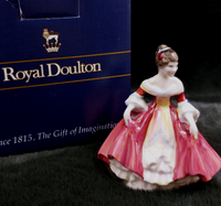 Thumbnail for Royal Boxed Doulton ladies “Southern Belle” victorian lady figurine porcelain 0