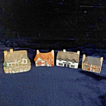 Miniature Pottery Cottage Bundle Tey Terra Crafts Set 4 Miniatures Britain 0