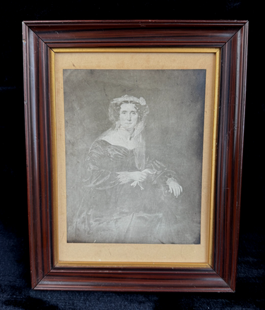 Victorian Elegance: Antique Portrait of a Lady Paper Print United Kingdom Medium0