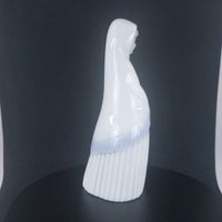 Thumbnail for Requena Miquel Nun Figurine Pristine White Porcelain, 6.5