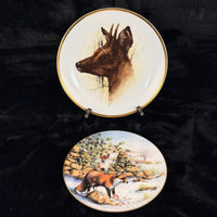 Thumbnail for Spode Wildlife Series Fox Plate Bohemia Deer Czechoslovakia Art Bone Decor China13