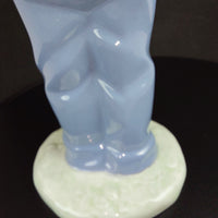 Thumbnail for NAO Lladró Handmade Porcelain Girl -18.5 cm Figurine Collectible Blue Dress -17