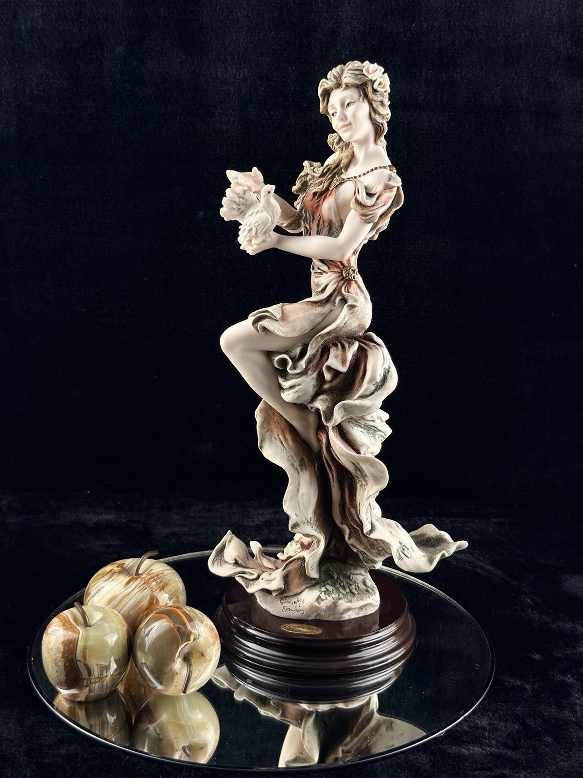 Giuseppe Armani Florence Summer Breeze Lady Figurine 14 In Italy Home Decor 19970