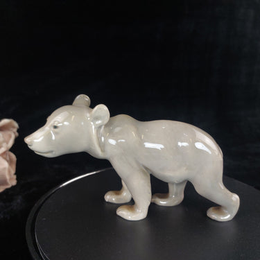 Bing & Grøndahl Bear Figurine B&G 1804 Porcelain Denmark 9.5x16cm decor vintage0
