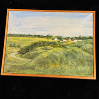 Thumbnail for Danish Landscape Painting Vangsaa 2009 Original Signed by VTN Framed Art 40x30cm10
