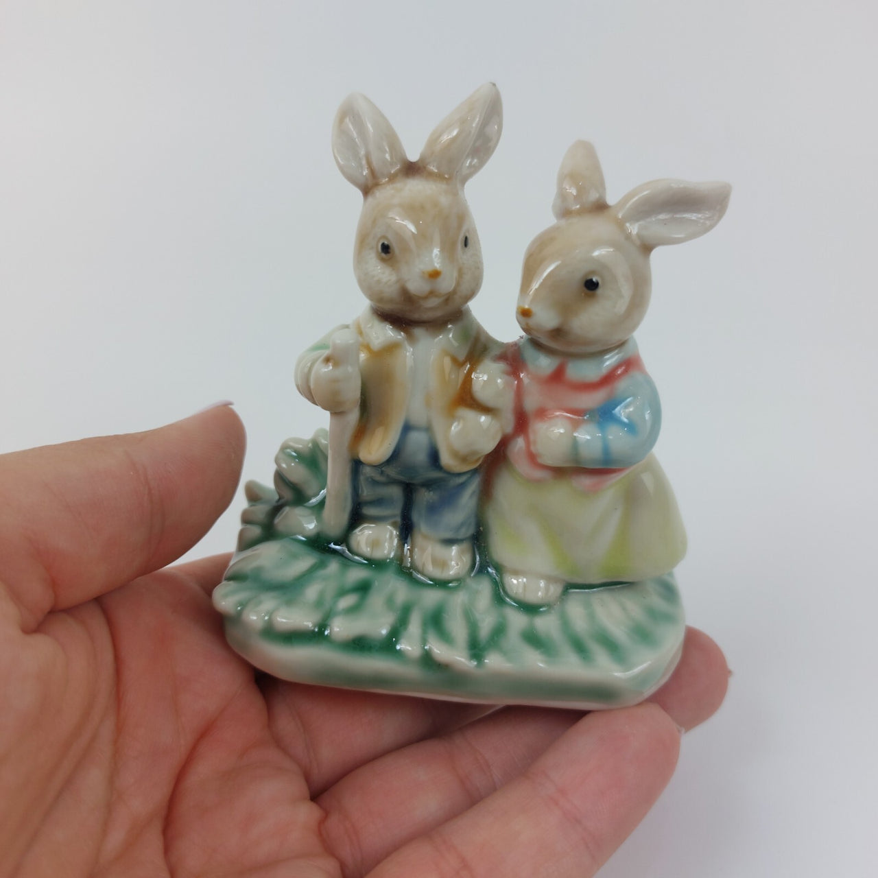 John Jenkins Woodland Tales Rabbit Figurine Boxed Christine Haworth kids Decor7