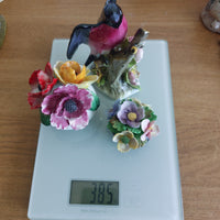Thumbnail for Royal Adderley Bullfinch Floral Figurines Lot – Chips Acceptable England Bone Ch21