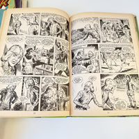 Thumbnail for Set 4 Of Vintage Boys Annuals Roy Of The Rovers Tarzan Victor Hotspur 1970-19808