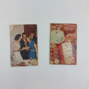 Vintage Spillers Cookbook Set - 1950s Party Cook Book & Recipe Book Collection.1