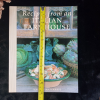 Thumbnail for Recipes from an Italian Farmhouse by Valentina Harris cookbook 1993 Collectable2