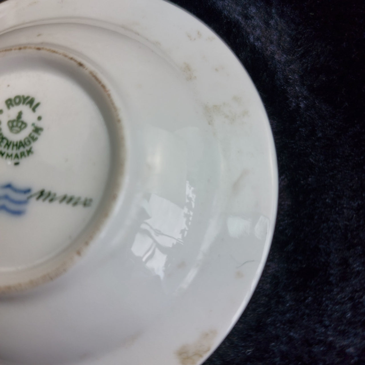 Royal Copenhagen Mini Dish Floral Gilded 10cm Hand Painted Danish Porcelain8