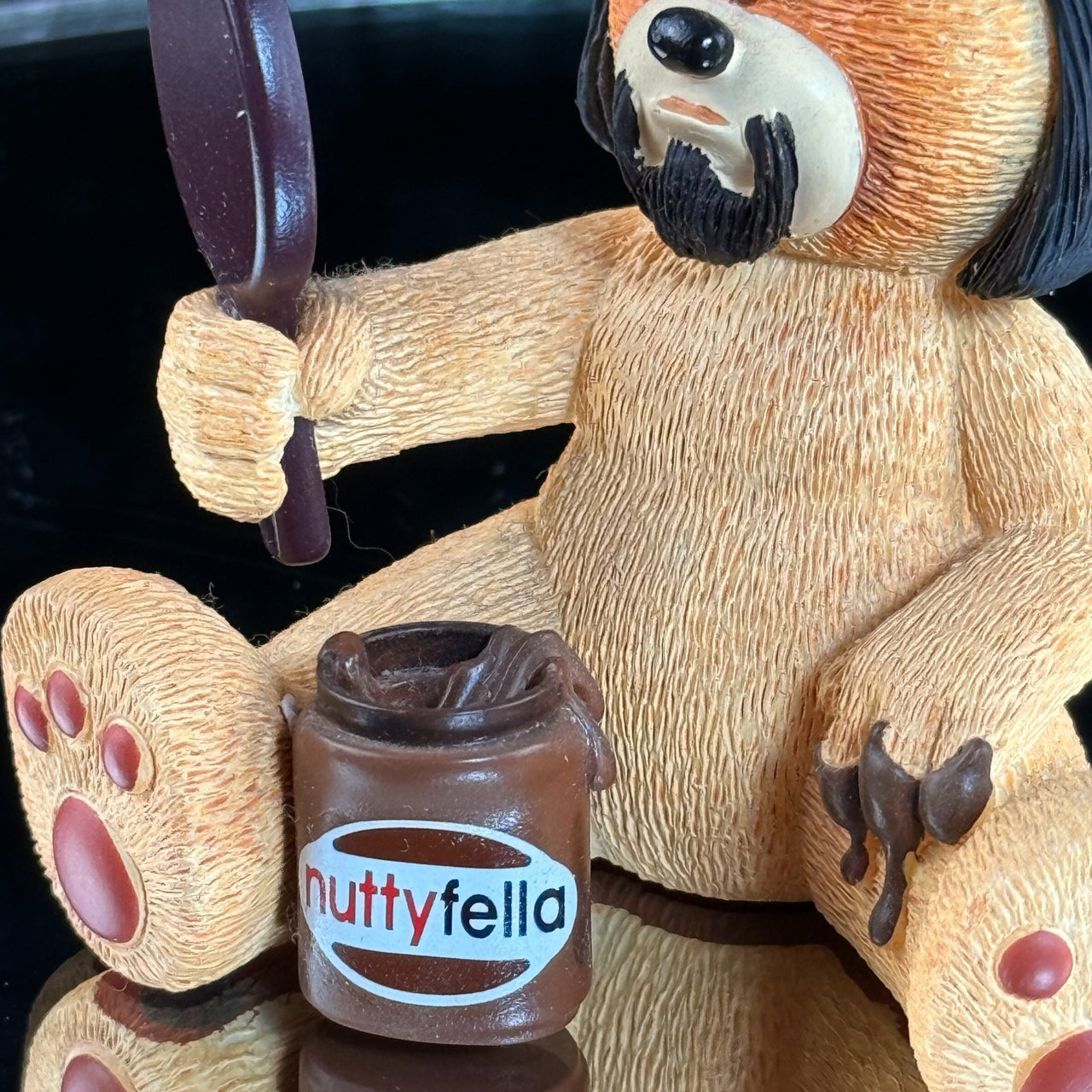 Bad Taste Bears Nuttyfella Figurine Humour Chocolate Spread Collectible gift6