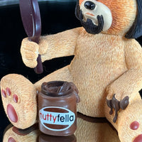 Thumbnail for Bad Taste Bears Nuttyfella Figurine Humour Chocolate Spread Collectible gift6