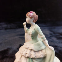Thumbnail for Coalport Beau Monde Acceptable Clara Figurine 4.5in Porcelain Hand Decorate 19964