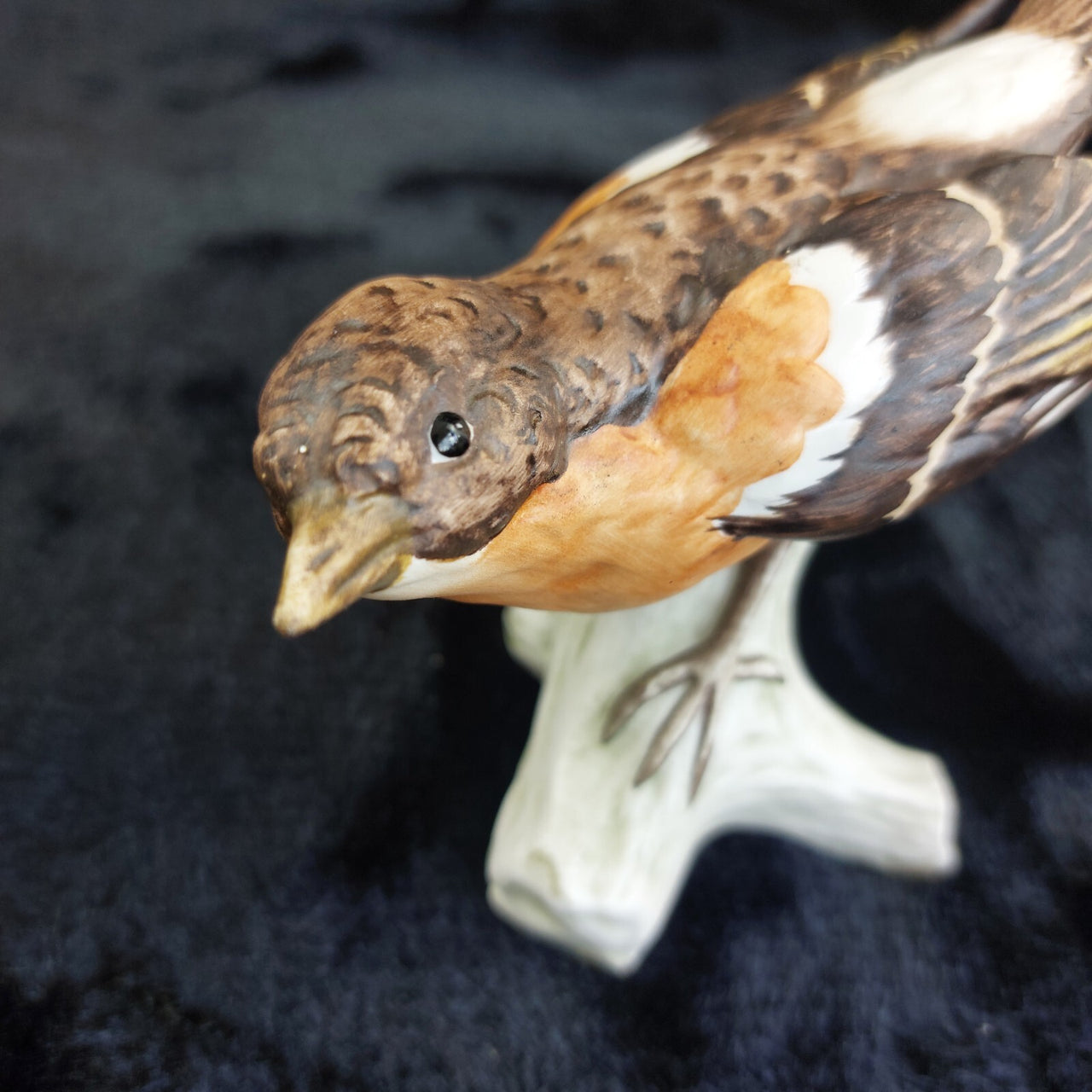 Goebel Bird CY86 Figurine 5in Porcelain Songbird W.Germany Vintage 1967 Ornament8
