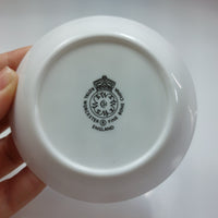 Thumbnail for Royal Worcester Bone China Oval Spill Vase Pin Dish Set Floral Gilt Boxed decor7