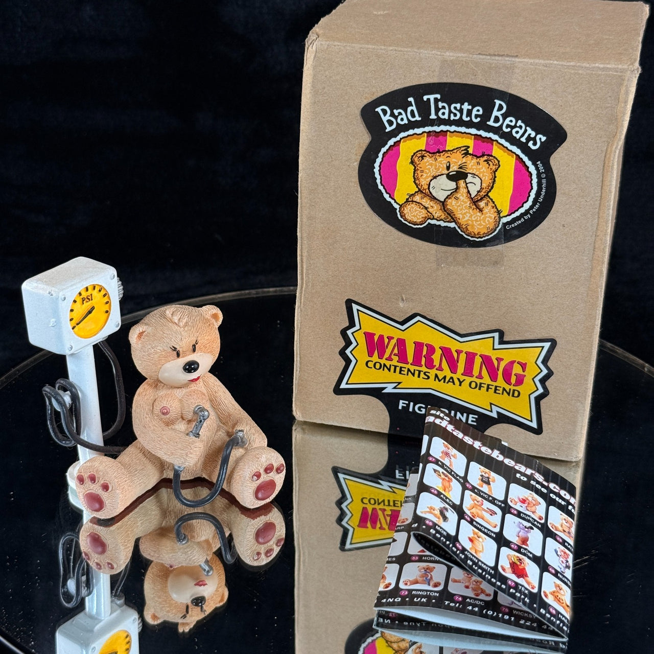 Bad Taste Bears Pamela Figurine PSI Gauge Humor Adult Crude Funny Collectib gift0