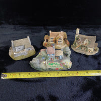 Thumbnail for Lilliput Lane UK Cottage Set Acceptable Worn Lot 4 Croft Holme Dyke Sheep Garden23