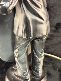 Thumbnail for Vintage Jazz Bass Figurine Player Hand-Painted Musician Statue Mid-Century Resin10
