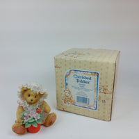 Thumbnail for Cherished Teddies Violet -'Blessings Bloom When You Are Near' Collectible 3