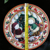 Thumbnail for Princess House Collector Plate 2000 tree with Frosty Friends Boxed xmas decor11