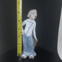 Thumbnail for Casades Clown with Bag Porcelain Figurine  Collectible from Spain, 6 Inches4