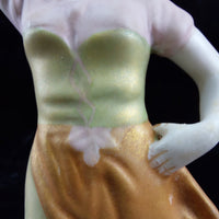 Thumbnail for Royal Dux Silky   Figurine  Porcelain -Woman with Water Jug and Dog 1960–1978 .5
