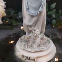 Thumbnail for Rare Stunning A Belcari Capodimonte Porcelain Italian Signed Figurine Italy 198711