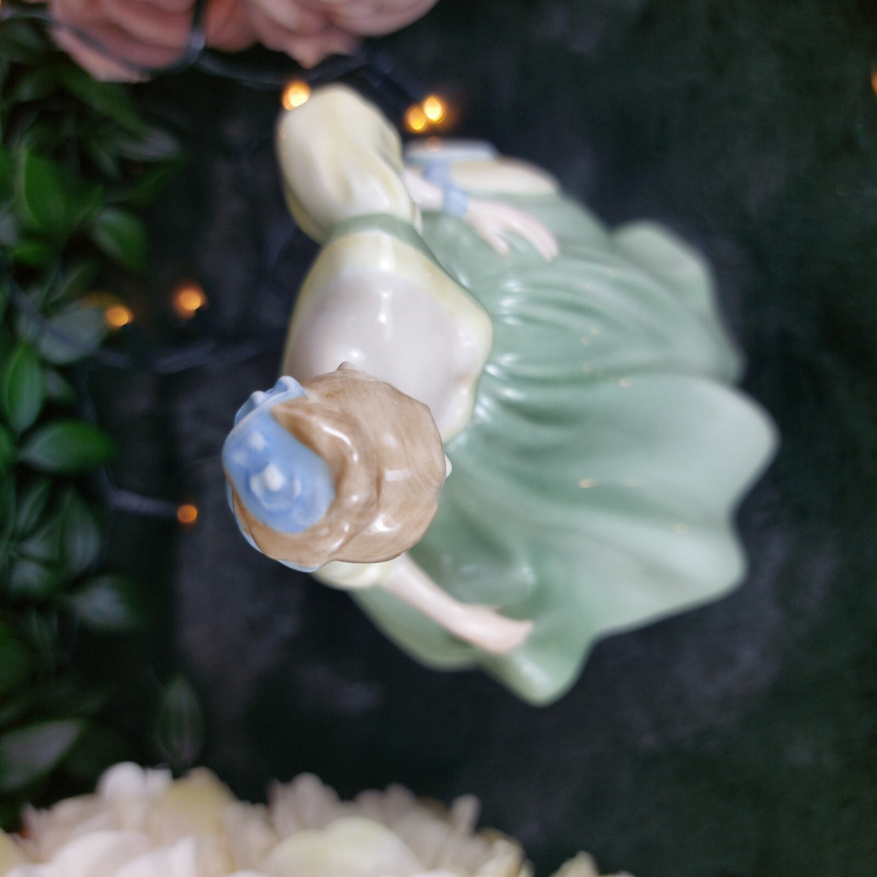 Royal Doulton Fair Lady Good Porcelain 1962 Figurine- HN2193  Mint Green Dress 7