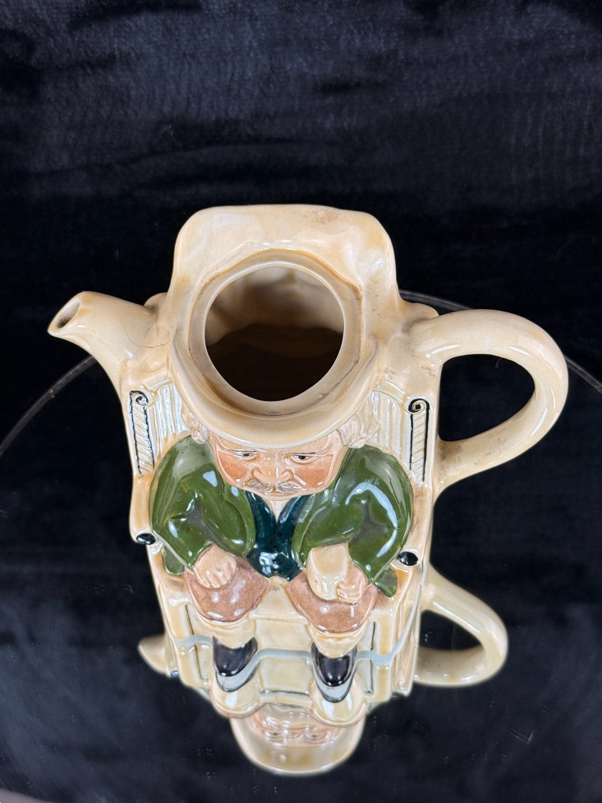 Set of 3 Tony Wood Staffordshire Character Teapots Aaron William & Lady Jug5