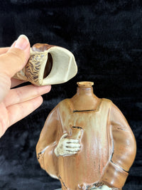 Thumbnail for Monk Vintage Friar Decanter liquer Bottle Mid-Century Ceramic Figure 11.5