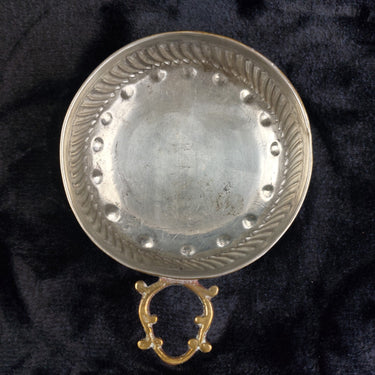 French Brass Wine Tester Good Worn Condition 5