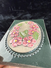 Thumbnail for Vintage JIE Gantofta Swedish Ceramic Wall Tile  Floral Design by Aimo6