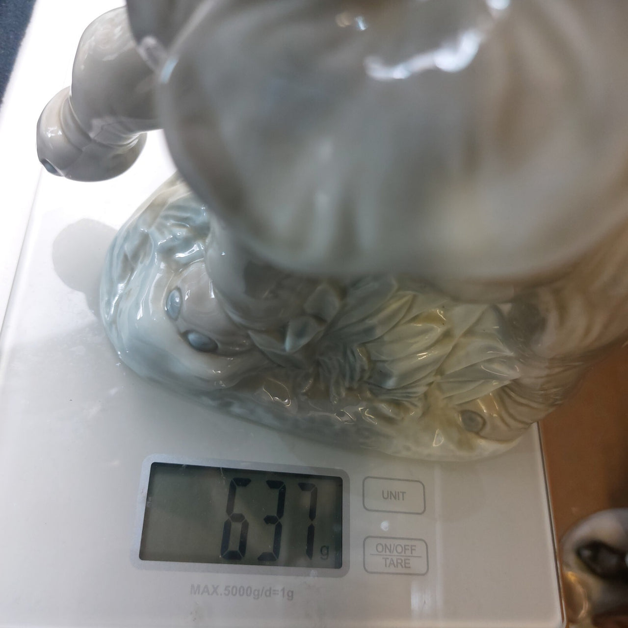 Rare NAO by Lladro Elephant Figurine 1977 Porcelain Glazed Statue bookcase decor11