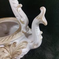 Thumbnail for Rare Capodimonte Italian Porcelain Teapot – Floral Rococo Style Tea Pot gift9
