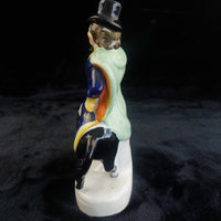 Thumbnail for Rare Staffordshire antique 1860s Figurine – Man on Horseback, 9