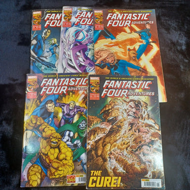 Fantastic Four   5 Issues Lot  Adventures Comic  Panini Marvel Collector's Edt0