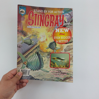 Independent Stingray #1 1993 Vintage Comic Book vintage comic0