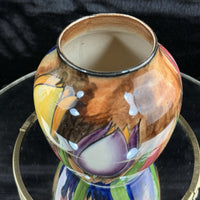 Thumbnail for H&K Tunstall Art Pottery Tulip Antique Vtg vase HandPainted England 1930s Floral7