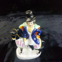 Thumbnail for Rare Staffordshire antique 1860s Figurine – Man on Horseback, 9