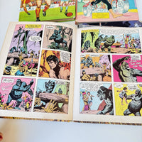 Thumbnail for Set 4 Of Vintage Boys Annuals Roy Of The Rovers Tarzan Victor Hotspur 1970-19803