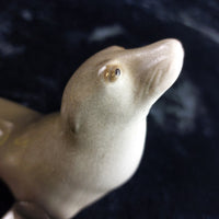 Thumbnail for 1980s Lomonosov Sea Lion Figurine USSR Porcelain - Marine Life Sculpture Glazed.9