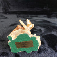 Thumbnail for Border Fine Arts Squirrel Figurine Handmade Scotland Wildlife 6” Tree Stump Deco9